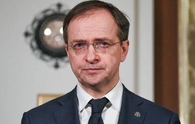 Medinsky (Ρωσία): Είμαστε έτοιμοι για ειρηνευτικές διαπραγματεύσεις με την Ουκρανία