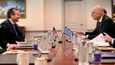 Στην Ουάσινγκτον ο Δένδιας - Σειρά επαφών με ηγετικά στελέχη της αμερικανικής Βουλής των Αντιπροσώπων και της Γερουσίας