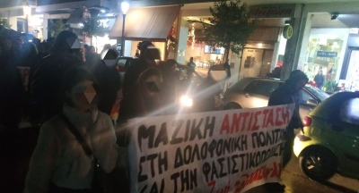 Διαδηλώσεις για Τέμπη - Σοβαρά επεισόδια στη Θεσσαλονίκη με μολότοφ, χημικά και πέτρες
