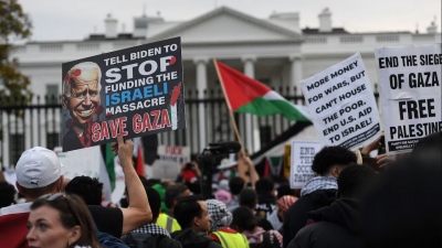ΗΠΑ: Εισβολή διαδηλωτών σε ξενοδοχείο που διέμενε ο Joe Biden - Ζητούσαν άμεση εκεχειρία στη Λωρίδα της Γάζας