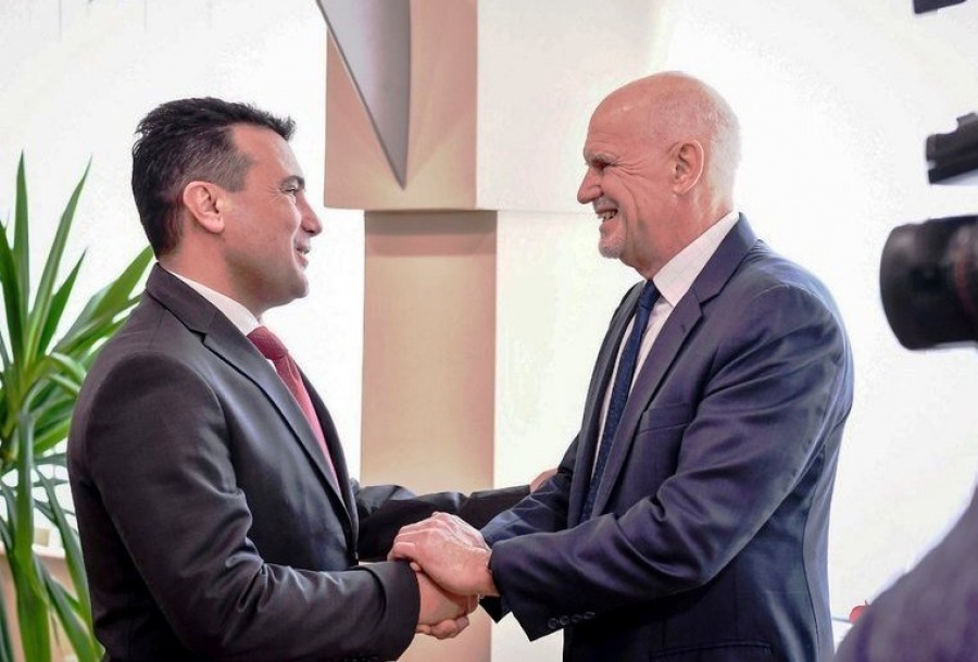 Στην Βόρεια Μακεδονία ο Γιώργος Παπανδρέου για την προώθηση ένταξης της χώρας στην ΕΕ