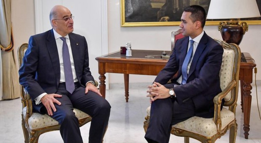 Στην Αθήνα ο ΥΠΕΞ της Ιταλίας, Luigi Di Maio – Συνάντηση με Δένδια – Στο επίκεντρο ΑΟΖ, τουρισμός