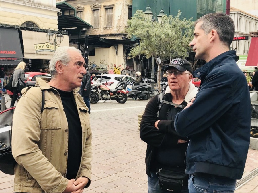 Μπακογιάννης στους ανθρώπους του περιοδικού Σχεδία: Αποδεικνύετε ότι κάθε άνθρωπος μπορεί να πάρει τη ζωή του στα χέρια του