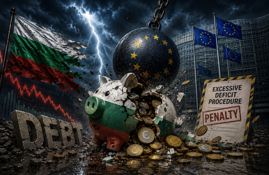Ελλάδα η... Βουλγαρία: Ταπεινωτική ψυχρολουσία από Κομισιόν - Την τιμωρεί άγρια για το έλλειμμα - μαμούθ