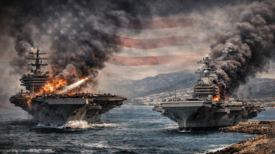 Απόλυτος εξευτελισμός - Πανωλεθρία για USS Lincoln και Ford, εκτός μάχης τα… καμάρια του Trump - Ζημιές 800 εκατ. δολ. στις ΗΠΑ από Ιράν