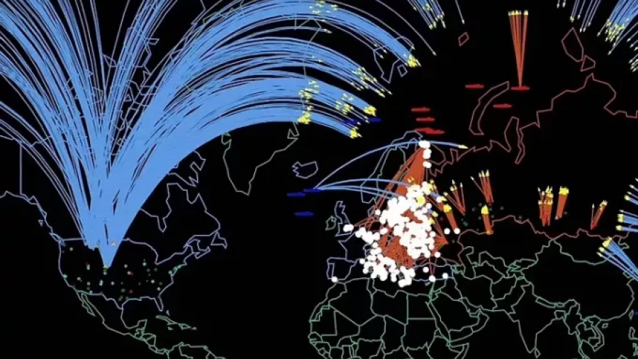 Έτσι θα μοιάζει ένας πυρηνικός όλεθρος - Προσομοίωση δείχνει πως μπορούν να σκοτωθούν 34 εκατομμύρια άνθρωποι σε 5 ώρες