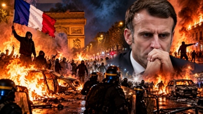 Night of chaos, fire, and blood in France - Cities burning, security collapsing, Macron under tight squeeze