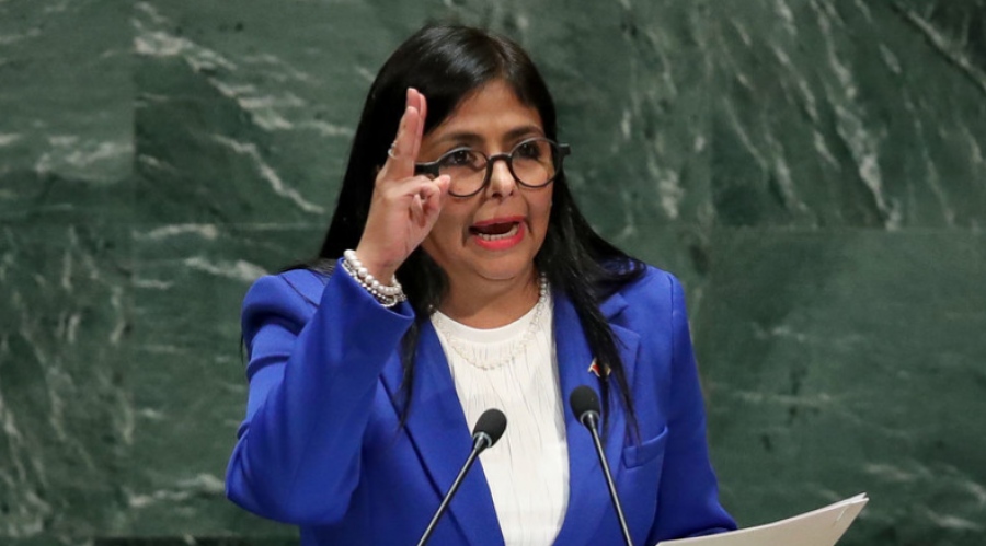 Delcy Rodríguez : Η Βενεζουέλα δεν θα γίνει αποικία κανενός, πρόεδρος ο Maduro -  Θα προστατεύσουμε τους φυσικούς μας πόρους