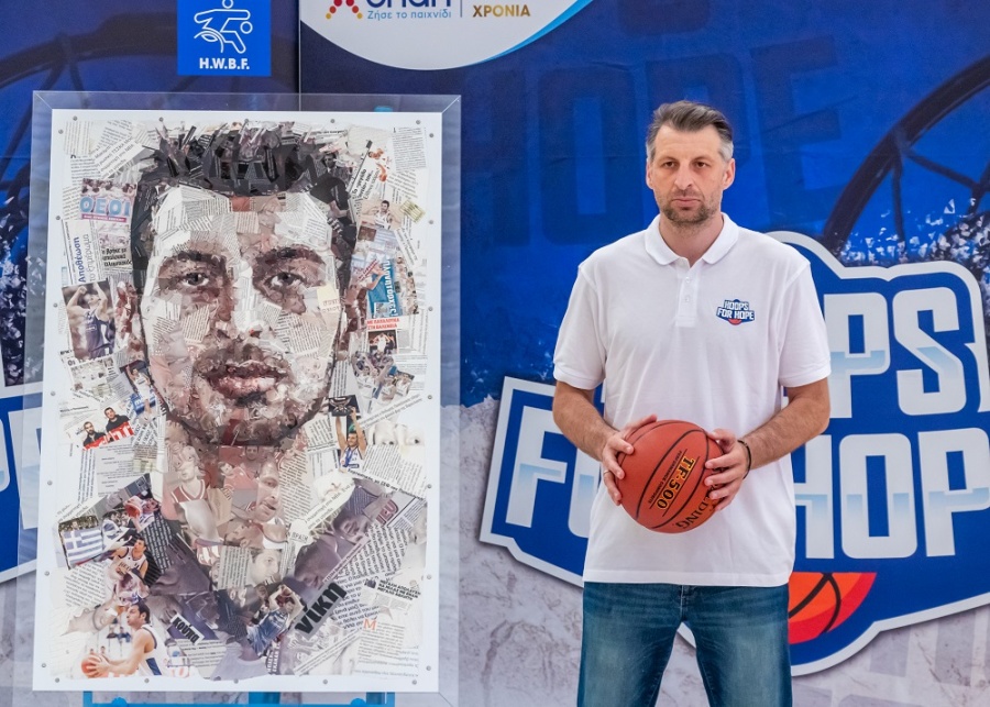 Ηοοps for Hope: Ο Παπαλουκάς επιστρέφει στο γήπεδο για τους αθλητές της ΟΣΕΚΑ