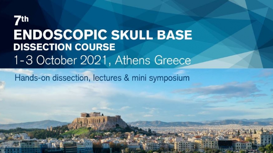 Συμμετοχή του ΥΓΕΙΑ στο 7th Endoscopic Skull Base Dissection Course 01-03 Οκτωβρίου 2021, Αθήνα