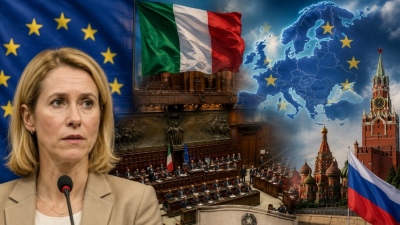 Major fracture in the European front: Italy paves the way for lifting sanctions on Russia as Kallas is left shocked