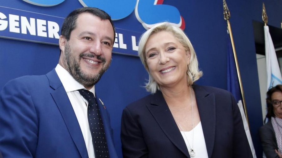 Salvini και Le Pen θα πρωταγωνιστήσουν στις ευρωεκλογές – Μεγάλος ηττημένος η Κεντροαριστερά