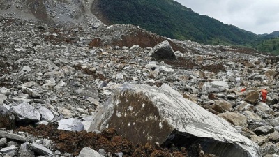 Χανιά: Κλειστός ο επαρχιακός δρόμος Καστέλι - Σφηνάρι - Κάμπος λόγω εκτεταμένης κατολίσθησης