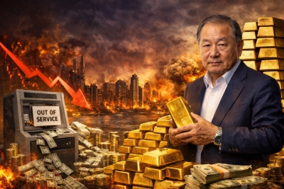 Έρχεται το μεγάλο κραχ: Δισεκατομμυριούχος αδειάζει λογαριασμούς και στοιβάζει φυσικό χρυσό – «Μην εμπιστεύεστε κανέναν»