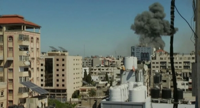 Γάζα: Κατάρρευση κτιρίου που στεγάζει Al Jazeera και AP από ισραηλινό βομβαρδισμό