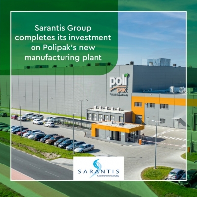 Ο Όμιλος Σαράντη ολοκληρώνει την επένδυσή του στο νέο εργοστάσιο παραγωγής της θυγατρικής του, Polipak