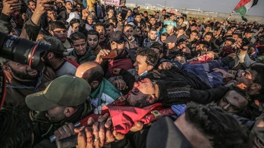 Δύο Παλαιστίνιοι σκοτώθηκαν και 55 τραυματίστηκαν από πυρά Ισραηλινών στρατιωτών στη Γάζα