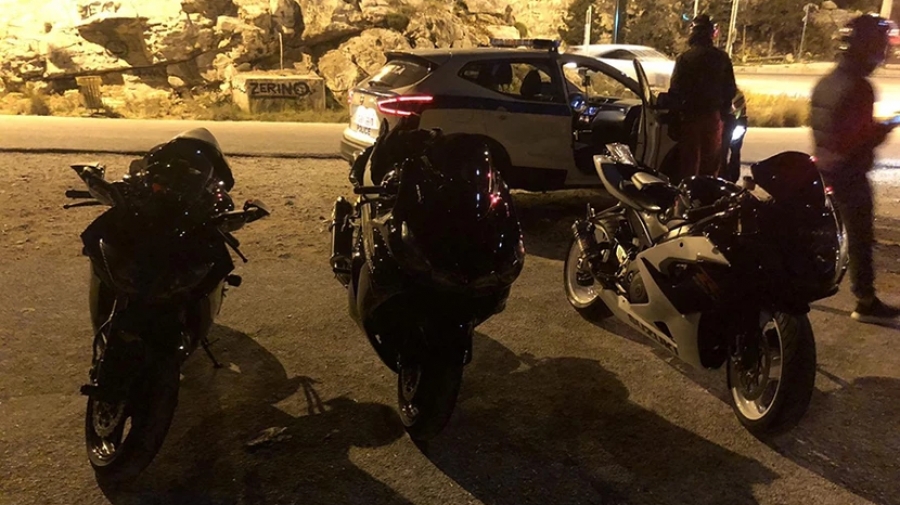 Έτρεχαν με 184 χιλιόμετρα μέσα στην Αθήνα του lockdown