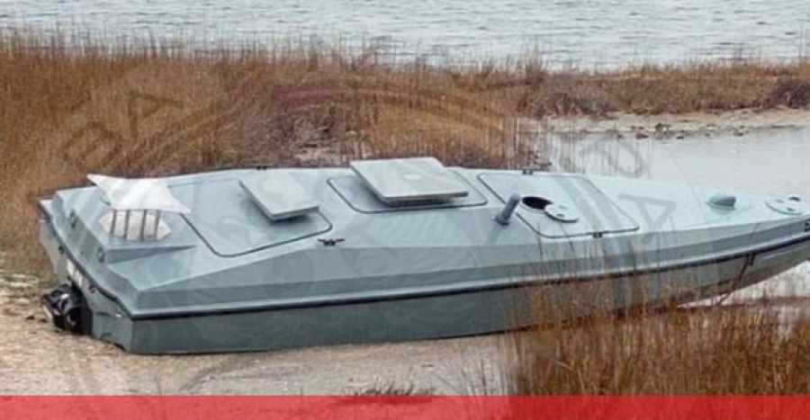 Οι ρωσικές ένοπλες δυνάμεις κατέλαβαν σκάφος - καμικάζι των Ουκρανών στην Κριμαία