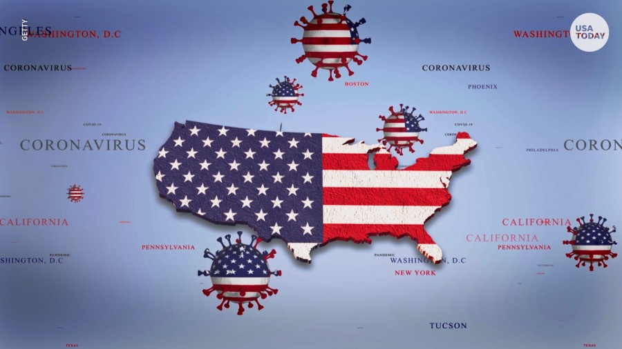 ΗΠΑ: Ένα εκατομμύριο νέα κρούσματα Covid-19 μέσα σε δύο εβδομάδες - Εκτοξεύθηκαν συνολικά στα 9 εκατομμύρια