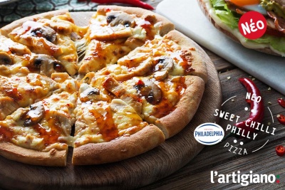 Ήρθε η νέα… εκρηκτική πίτσα Sweet Chilly Philly από τη L’ Artigiano