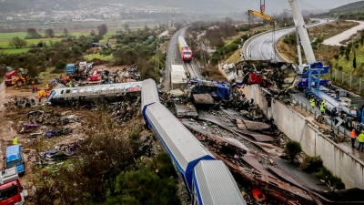 Η πρώτη ανακοίνωση της Hellenic Train μετά την τραγωδία - Τι λέει για τον αριθμό των επιβατών και τις φιάλες υγραερίου