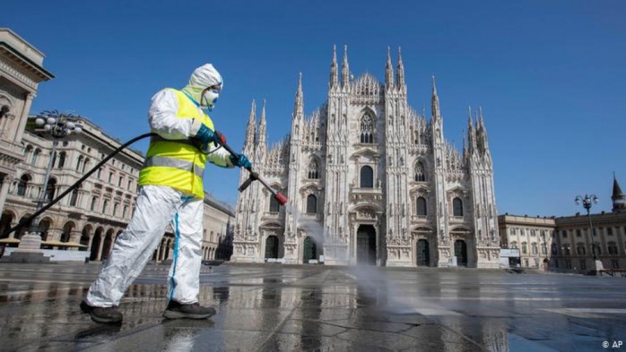 Ιταλία: Στα 1.400 τα νέα κρούσματα κορονοϊού, με 52 θανάτους