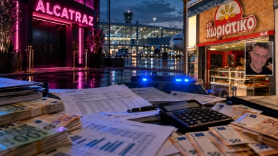 Νέο σκάνδαλο! - Από το στριπτιζάδικο Alcatraz στους φούρνους «Χωριάτικο» - Συνελήφθη ο Γιαννακόπουλος για φορολογική απάτη