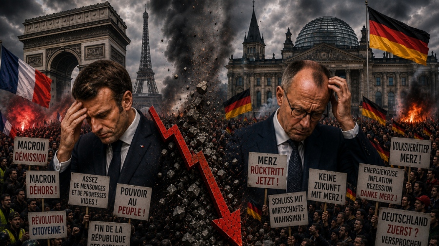 Πολιτικό τσουνάμι σαρώνει την Ευρώπη: Macron και Merz καταρρέουν - Έρχεται η ώρα της πατριωτικής Δεξιάς