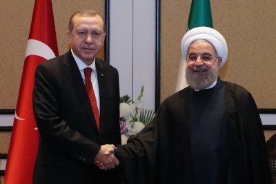 Rouhani σε Erdogan: Όλες οι χώρες πρέπει να είναι ευαίσθητες απέναντι σε «παράνομες» παρεμβάσεις στη Συρία