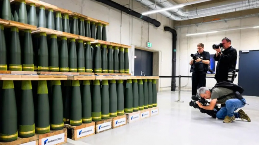 Σε πολεμικό παροξυσμό η Γερμανία - Εγκαινιάστηκε το μεγαλύτερο εργοστάσιο παραγωγής πυρομαχικών στην Ευρώπη