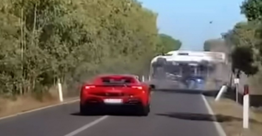 Τραγικό δυστύχημα με Ferrari και Lamborghini