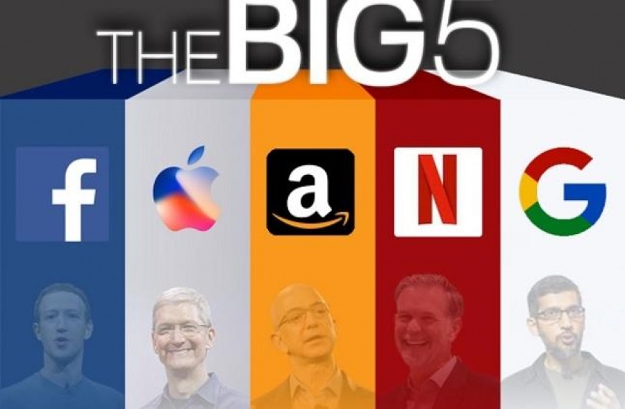 Η «ελεύθερη πτώση» των μετοχών FAANG σε ένα infographic