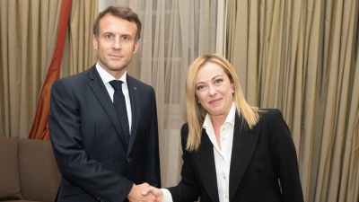 Συνάντηση Macron - Meloni για το μεταναστευτικό - Σε τεταμένο κλίμα οι σχέσεις των δύο χωρών