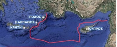 Ακραία πρόκληση -  Η Τουρκία σχεδιάζει έρευνες για πετρέλαιο εντός των ελληνικών χωρικών υδάτων κοντά σε Ρόδο, Κάρπαθο και Κρήτη