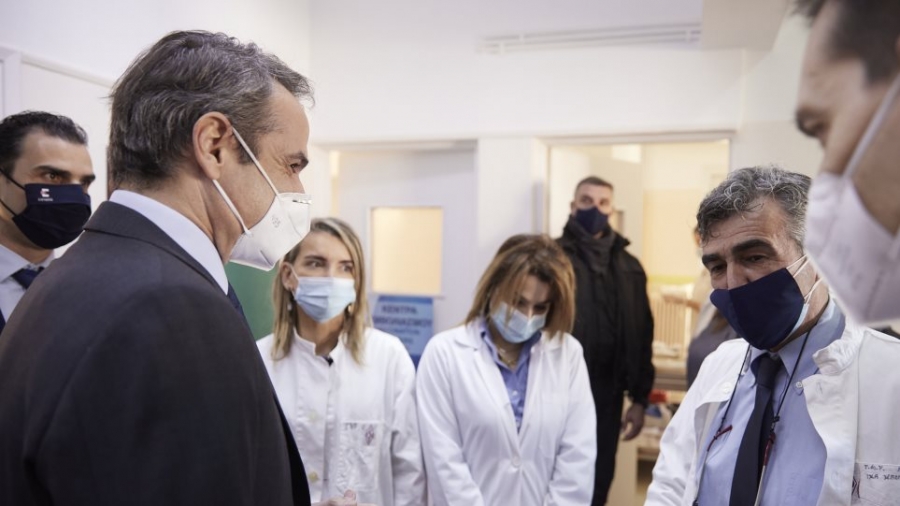 Μητσοτάκης: Είμαστε από τους καλύτερους στην Ευρώπη στους εμβολιασμούς κατά της covid