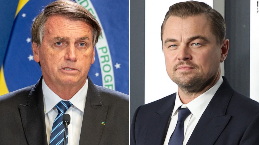 «Άσε πρώτα τα γιότ σου και μετά ξεκίνα τις διαλέξεις»: Σκληρή απάντηση Bolsonaro κατά του DiCaprio