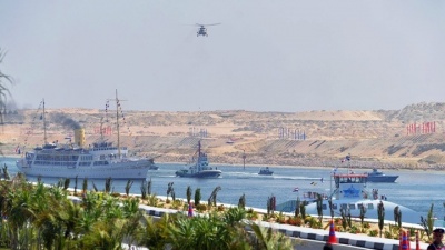 Ρεκόρ μηνιαίων εσόδων για τη Διώρυγα του Σουέζ - Έφθασαν τον Οκτώβριο τα 515 εκατ. δολάρια