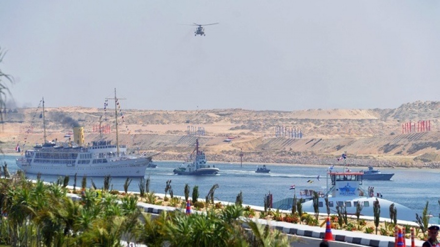 Ρεκόρ μηνιαίων εσόδων για τη Διώρυγα του Σουέζ - Έφθασαν τον Οκτώβριο τα 515 εκατ. δολάρια