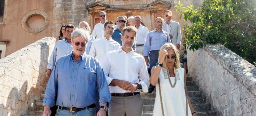 Στα Χανιά ο Κ. Μητσοτάκης για τους εορτασμούς της 28ης Οκτωβρίου