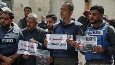 Ρεκόρ θανάτων δημοσιογράφων το 2025