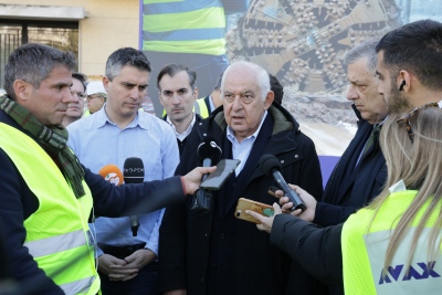 Μιτζάλης (Avax): Πετύχαμε ένα σημαντικό ορόσημο - Ραντεβού στο τέλος του 2026 για την ολοκλήρωση όλης της σήραγγας της Γραμμής 4