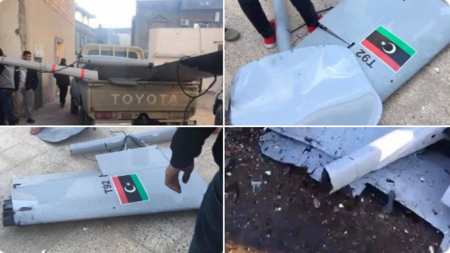 O στρατός του Haftar κατέρριψε τουρκικό drone έξω από την Τρίπολη