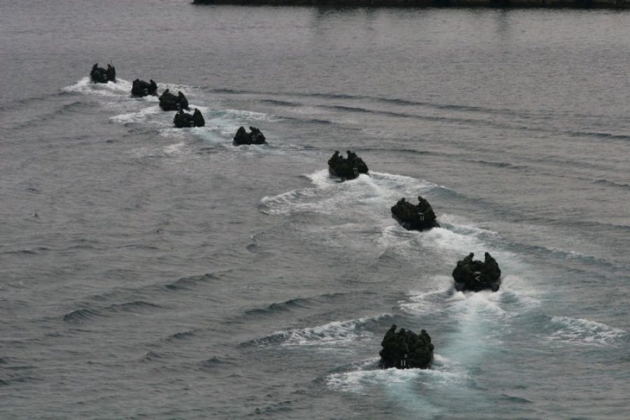 Συνεκπαίδευση δυνάμεων ειδικών επιχειρήσεων με μονάδα του Πολεμικού Ναυτικού