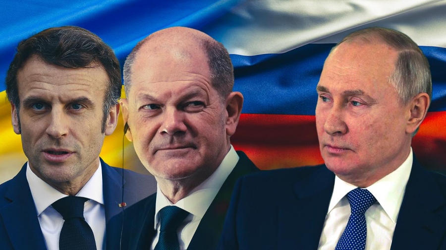 O Putin ανοίγει… σαμπάνιες για τη νίκη στην Ουκρανία, στα μαχαίρια… Macron – Scholz