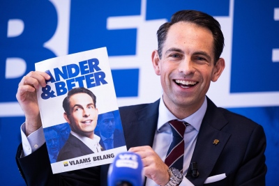 Πρόταση στο Βέλγιο - Το Vlaams Belang θέλει οι πολιτικοί να κάνουν τεστ ναρκωτικών πριν από τις εκλογές