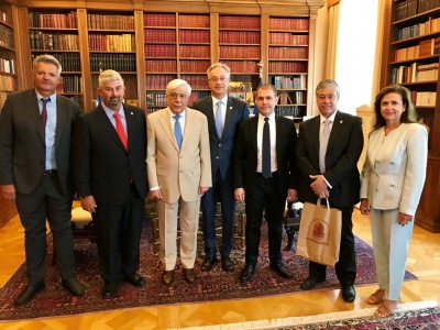 Συνάντηση του ΔΣ της ΕΛΛΑ-ΔΙΚΑ ΜΑΣ με τον Πρόεδρο της Δημοκρατίας Προκόπη Παυλόπουλο