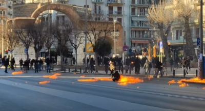 ΕΛΑΣ: 27 συλλήψεις για τα σοβαρά επεισόδια στη Θεσσαλονίκη