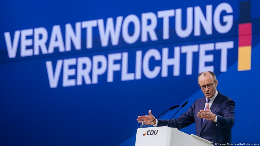 Merz: Η Ευρώπη να μάθει τη γλώσσα της ισχύος