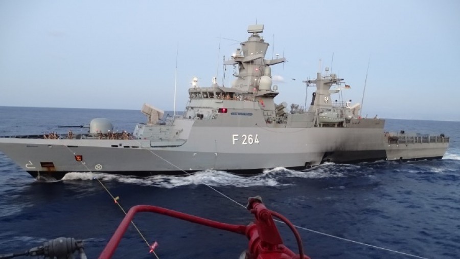 Συνεκπαίδευση της φρεγάτας «Νικηφόρος Φωκάς» στο πλαίσιο της επιχείρησης Unifil Marops του ΟΗΕ